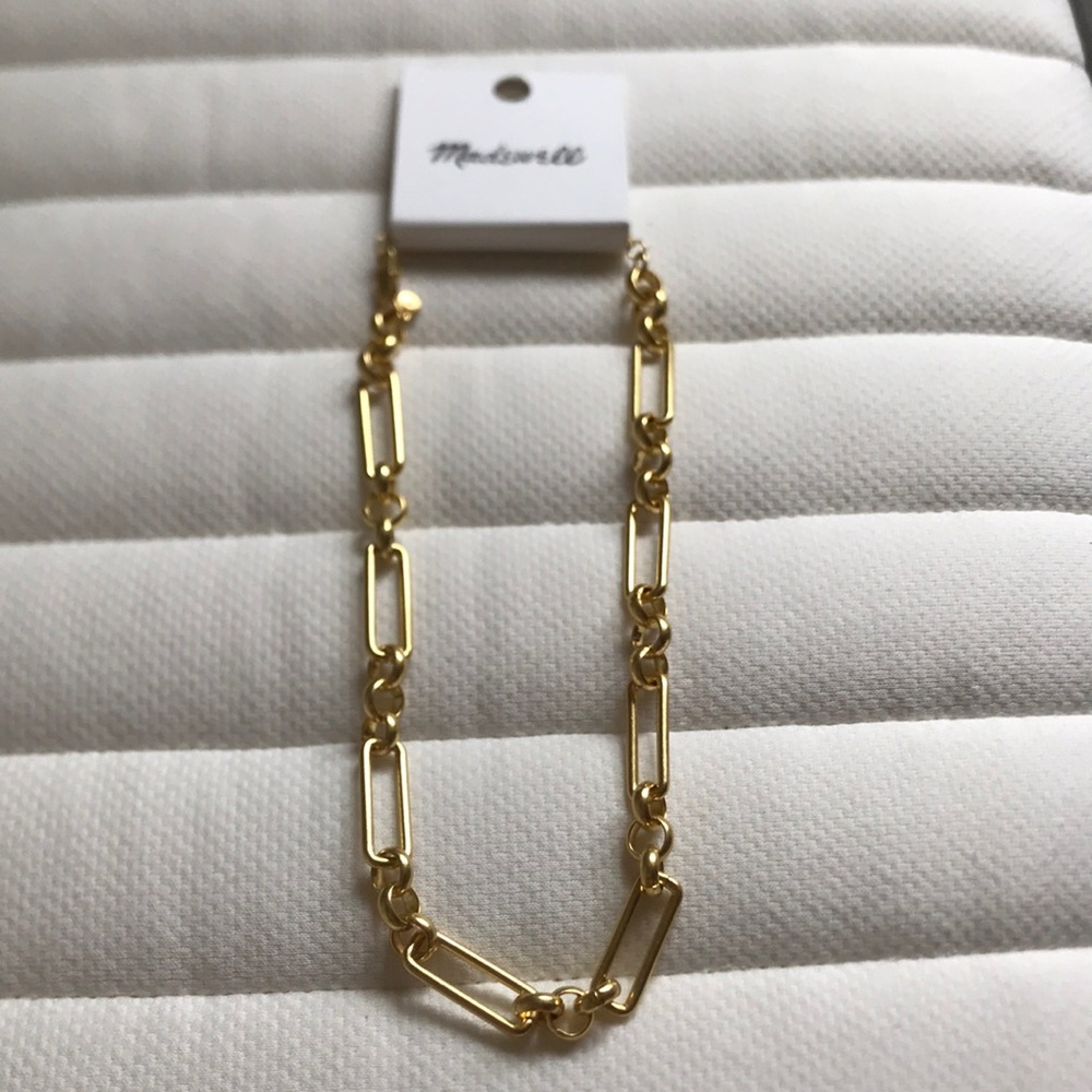 Brand New Madewell Chain Statement Necklace ($44 Retail)